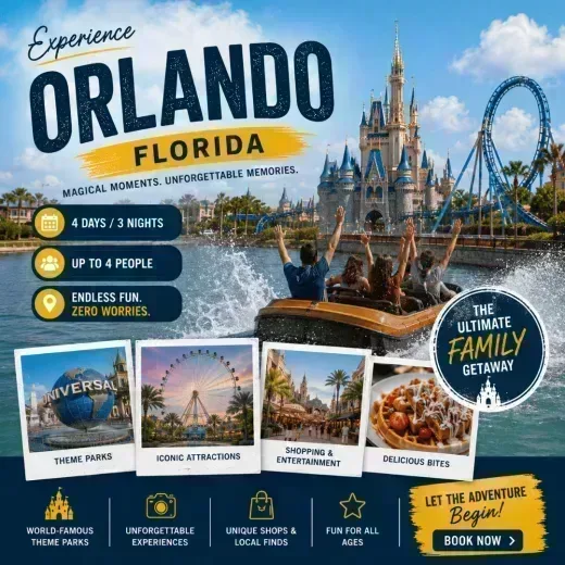 AC Hotel by Marriott Orlando Lake Buena Vista — 4D/3N Orlando, FL