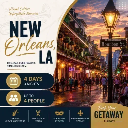 Cambria Hotel New Orleans Downtown Warehouse District — 4D/3N New Orleans, LA