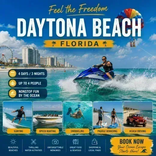 Clarion Inn Ormond Beach at Destination Daytona — 4D/3N Daytona Beach