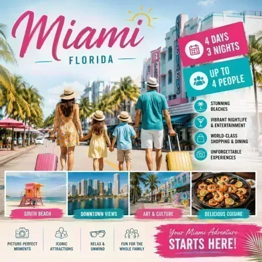 Hilton Miami Dadeland — 4D/3N Miami, FL