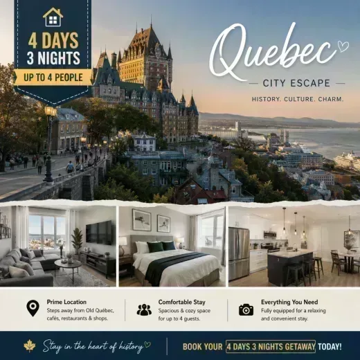 Hotel Royal William, an Ascend Collection Hotel — 4D/3N Quebec